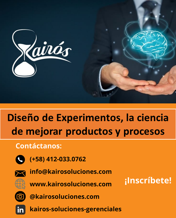 Diseño de experimentos